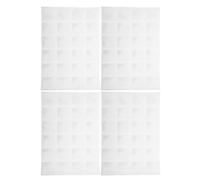 JUMPLAWN Food Ice Packs Gel 4Pcs Reusable Cold Chain Insulation for Seafood Fruit Medical Supplies Transportation