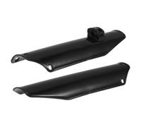 JUMPLAWN Front Shock Absorber Protector Black Shock Absorber Cover Plastic Pair Easy Installation