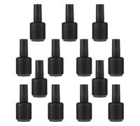 JUMPLAWN Glass Empty Nail Polish Bottle 13pcs 15ml Leak-proof Storage Containers Suitable for DIY Nail Art