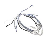 JUMPLAWN Golf Score Counter Bracelet Resizable 7.5-11 Inch Cord Beaded Band | Lightweight Portable Design, Accurate Stroke Tracking, Stylish Modern Accessory for Golfers on Driving Ranges and Courses
