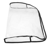 JUMPLAWN Home Chair Back Cushion Cover Transparent PVC Protector for Sofa and Office Chair Stain Resistant Backrest Shield to Extend Furniture Life and Enhance Living Decor