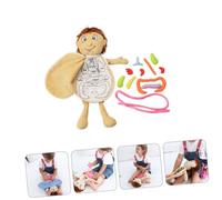 JUMPLAWN Human Organ Plush Educational Anatomy Puzzle for Boys Early Learning gift for for for for for for Develops Fine Motor Skills and Cognitive Abilities