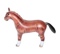 JUMPLAWN Inflatable Jungle Animal Horse Model Outdoor for Safe Interactive Learning Birthday Party Decoration