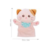 JUMPLAWN Interactive Plush Puppet for Storytelling Soft Animal Puppet for Boys and Girls Early Education Role Play Parent-Child Interactive Toy