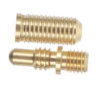 JUMPLAWN Joint and for Scenarios for Billiard Professional Competitions Copper Pool Cue Screws Sturdy Material Enhanced Power Snooker Cues Suitable