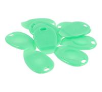 JUMPLAWN Lottery Scratcher Tool Small Size Plastic Scraper 10pcs 1.77in for Home Office Sticker Removal