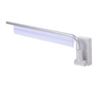 JUMPLAWN Magnetic Sign Display Stand with 90-degree Acrylic Base White Magnetic Bracket Holder for 8.16 Inch Wide Signs for Retail and Supermarket Displays