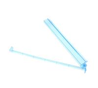 JUMPLAWN Mahjong Push Ruler for Adults 18-Inch Acrylic Domino Pusher and Rack for Mahjong Game Supplies and Accessories