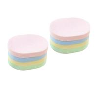 JUMPLAWN Makeup Removal Sponges Lightweight Thickened Sponge 8pcs Round Pads for Facial Cleaning Ideal for Sensitive Skin Care