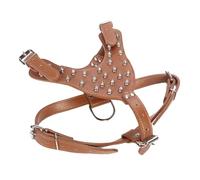 JUMPLAWN Metal Spike Dog for Walking and Outdoor Training Comfortable Fit for Small and Large Dogs Breathable Design Even Pull Distribution Soft Materials for Enhanced Safety