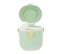 JUMPLAWN Milk Powder Dispenser with Spoon Sealed Container for Rice Noodle Storage Lightweight Portable Double Design for Freshness Easy Portion Control for Travel and Home Use