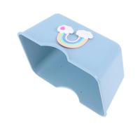JUMPLAWN Modern Hamster Hideout Cozy Bath Tub for Pet Cage Easy-clean Abs Material