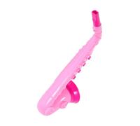 JUMPLAWN Multifunctional Saxophone for Early Learning Plastic Musical Instrument with Colorful Sounds Develops Hand Coordination and Rhythm Discrimination Suitable for Boys and Random Color