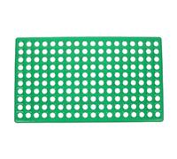 JUMPLAWN Pet Cage Base Pad Rabbit Cage Mat with Circular Lightweight Anti-bite Isolation Plate Easy to Clean Space-saving Green