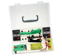 JUMPLAWN Physics Teaching Aids Electricity Experiment Kit for Junior Students with Series Parallel Circuits Supplies for Basic Electrical Knowledge Exploration and Science Random Color