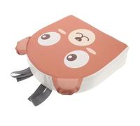 JUMPLAWN Pink Cartoon Booster Seat for Dining Table with Breathable Pu Leather Cushion and Sponge Padding, Sturdy Craftsmanship Suitable for Babies and Elementary School Students
