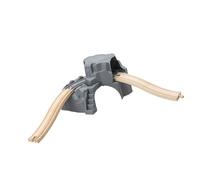 JUMPLAWN Plastic Tunnel Railway Train Model Train Scene Model Toy for Boys and Girls The Railway Boy Girl and and Toy
