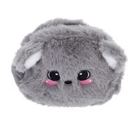 JUMPLAWN Plush Koala Coin Purse with Zipper Cute Cartoon Small Change Wallet Soft Fluffy Storage Bag for Lipsticks Earphones Women Travel