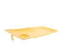 JUMPLAWN Portable High Chair Tray Lightweight Feeding Plate for High Chairs Spacious and Easy to Clean Dining Tray for Restaurants and Home Promotes Self Feeding Skills