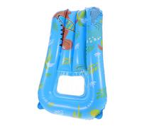 JUMPLAWN Portable Inflatable Dinosaur Body Board for Boys and Girls Summer Beach Surfing Float Inflatable Water Toy Handles for Pool and Water Fun