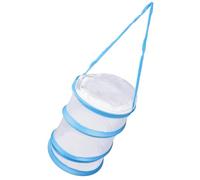 JUMPLAWN Portable Insect Habitat Cage for Boys and Girls Foldable Mesh Bug Catcher Basket for Outdoor Exploration and Learning Convenient Semi-transparent Design for Observing Caterpillars
