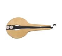 JUMPLAWN Portable Mouth Harp Metal Harp Instrument with Authentic Mongolian Throat Singing Tone Elegant Circular Shape for Teaching and Stage Performances Random Color
