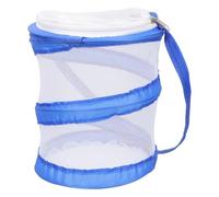 JUMPLAWN Portable Small Butterfly and Grasshopper Viewing Cage with Mosquito- PVC Mesh, Foldable Breeding Container for Outdoor Educational Collection and Science Learning