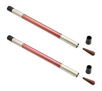 JUMPLAWN Professional Conducting Baton Easy to Carry 2 Sets with Wooden Handle and Plastic Storage Tube with Lasting Protection for Orchestra and Choir for Music Classrooms and Rehearsals