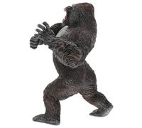 JUMPLAWN Realistic Chimpanzee Figurine Solid Wildlife Animal Statue Educational for Detailed Animal Model for Home Decoration and Parties