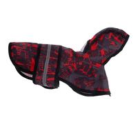 JUMPLAWN Reflective Dog Raincoat with Hat for Small Dogs Lightweight and Windproof for Running and Travel in The Rain during Spring and Rainy Season