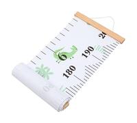 JUMPLAWN Removable Cartoon Animal Growth Height Chart for Kids Fun Wall Ruler Measuring Stick for Nursery and Bedroom Decor Kid-Friendly Design Easy to Install