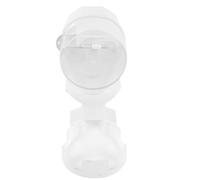 JUMPLAWN Reptile Feeder Turtle Feeder Prevents Floor from Getting Wet Prevents Pet from Being Hurt Plastic 100ml Capacity Can Be Placed Stably on The Floor for Reptile and Turtle