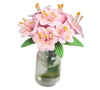 JUMPLAWN Scale Dollhouse Decoration Resin House Plant for Home Decor Lifelike Micro Landscape Accessory