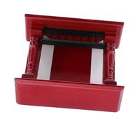 JUMPLAWN Scale Wooden Small Fireplace for Dollhouse Decor Sturdy Craftsmanship Mini Furniture Accessory for Cozy Tiny House Scenes and Pretend Play