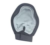 JUMPLAWN Silicone Double-sided Cat Grooming Brush with Massage Glove Soft Pet Hair Remover for Long Hair Cats and Dogs Comfortable Skin-friendly Bathing Comb for Gentle Fur Care and