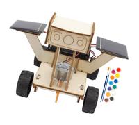 JUMPLAWN Solar Lunar Kit for Educational Science Experiment with Solar Power DIY Assembly Moon Model Safe and Stimulating Stem Learning