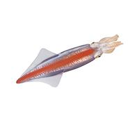 JUMPLAWN Squid Model Toy for Kids Educational Marine Animal Figurines Simulated Sea Life Model for Preschool Learning Cognitive Ocean Creatures Playset