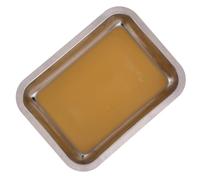 JUMPLAWN Stainless Steel Dissection Tray for Students 12 Laboratory Storage Pan with Wax Dispenser Sturdy Anatomy Tray for Biological Experiments and Teaching