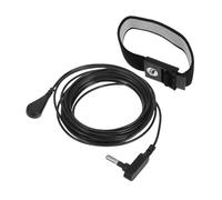 JUMPLAWN Static Grounding Wrist Strap with Alligator Clip Band for Electronics Reliable Static Electricity Prevention Bracelet Black Material for Versatile Use