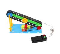 JUMPLAWN Stem Conveyor Belt Kit DIY Educational Science Experiment for Boys Automated Transport System for Hands Learning Fun
