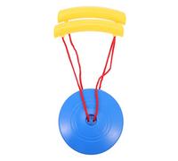 JUMPLAWN Strength Physical Education Aids Tension Plate Boys and Girls Plaything Double Rallying Plates Hand Draw Puller Rotating Toy for Boys and Girls Fitness