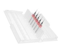 JUMPLAWN Tungsten Steel Drill Bits and Produce Finer Prints 5 Pcs 0.4mm Random Color Precision Tool for 3d Printer Extruder Nozzle Head Cleaner Kit to Nozzles for Metal Processing