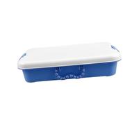 JUMPLAWN Versatile Outdoor with Lid Spacious Handheld Storage Bin for Craft Plastic Organizer for Sand Play and More