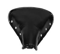 JUMPLAWN Vintage Ergonomic Bike Seat Cushion Wide Saddle Mat for Retro Bicycles Comfortable Support for Vintage Bicycle Enthusiasts Durable Spring Design for Long Rides