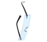 JUMPLAWN Vintage Fashion Classic Style Lightweight Half Frame Sunglasses for Men and Women UV Protection Metal and PC Travel Outdoor Accessories