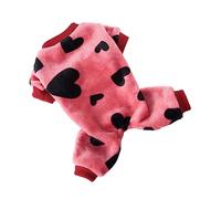 JUMPLAWN Warm Pet Pajama for Cats and Dogs Stylish Cold Apparel Cozy Home Wear for Winter Chic and Durable Pet Clothing for Your Furry Friends