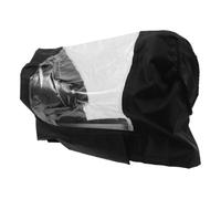 JUMPLAWN Weatherproof Electric Scooter Tiller Cover with Window, Black Pvc Protective Case for Mobility Products, Enclosed Square Design, Full Functionality for City Commutes and Long