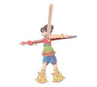 JUMPLAWN West Shadow Puppet Show Handmade Chinese Shadow Puppetry Toy Puppet Theatre for Boys and Girls Educational Diy Plaything