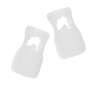JUMPLAWN White 270ml Baby Milk Bottle Sleeves 2pcs Silicone Anti-Slip Cover Nursing Bottle Protector for Feeding Bump Protection