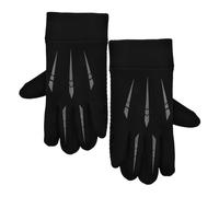 JUMPLAWN Winter Motorcycle Gloves Waterproof Touch Screen Full Finger Polyester Grey One Size for Winter Rides, Biker Gloves